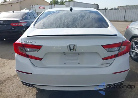 2021 Honda Accord Sport from USA, damaged, VIN 1HGCV1F32MA016160
